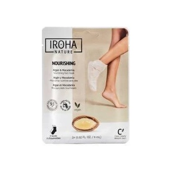 Iroha Маска за Ходила Iroha Макадамия Арган Чорапи 2 броя