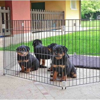 Ferplast - Dog Training - Клетка за дома за кучета 80 / 80 / 62 см