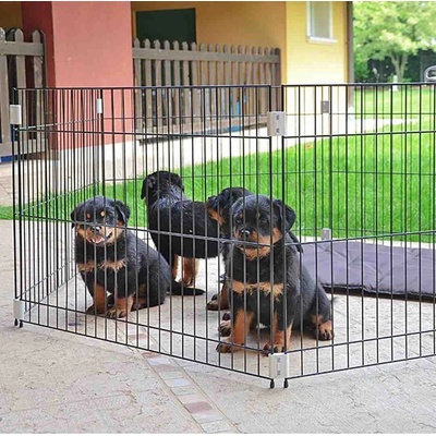 Ferplast - Dog Training - Клетка за дома за кучета 80 / 80 / 62 см