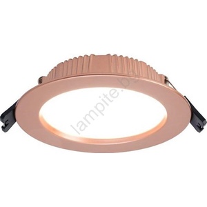 Immax Neo 07330L - LED димируемо вградено таванно осветително тяло DOWN LED/12W/230V Wi-Fi Tuya Ø 12 см розово злато (IM1558)