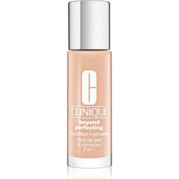 Clinique Beyond Perfecting Foundation + Concealer грим и коректор 2 в 1 цвят 04 Cream Whip 30ml