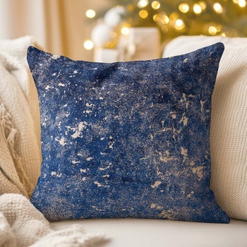 Biante Isabela IBL-005 Gold Design kráľovská modrá 50 x 70 cm