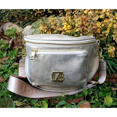 Laura Biaggi kabelka zlatá zlatistá crossbody