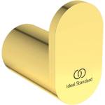 Ideal Standard Кръгла закачалка за дрехи Ideal Standard Atelier Conca, златиста, с матово покритие (T4507A2)