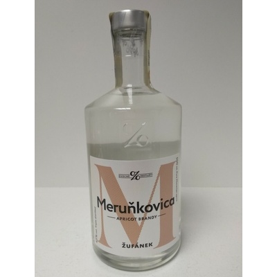 Žufánek Meruňkovica 45% 0,5 l (holá láhev)