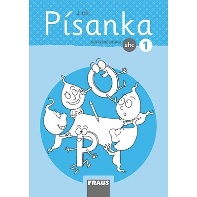 Písanka 1/2 nevázané písmo - Fasnerová, Martina; Křenová, Hana; Nebuželská, Dagmar