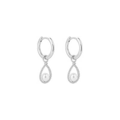 Diamonfire Stříbrné náušnice E6194