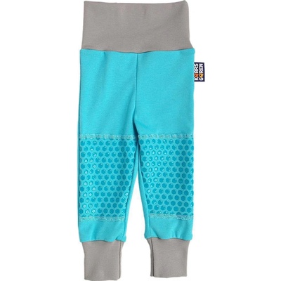 Kaarsgaren Kalhoty s protiskluzem bio tyrkysové šedý lem