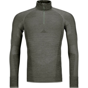 Ortovox Мъжко мериносово термобельо Ortovox 230 Competition Zip Neck Merino base layer - Dark Sage (015-1362-0613)