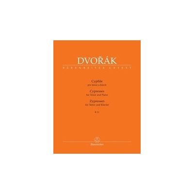 Cypřiše pro tenor a klavír