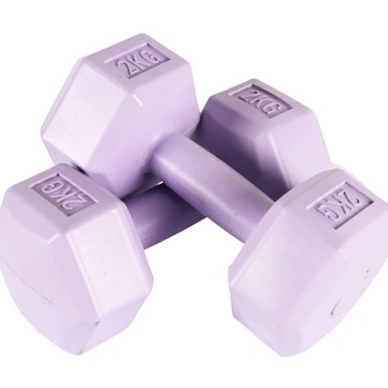 S-Sport PVC ръчна гира, шестоъгълна 2x2 кг