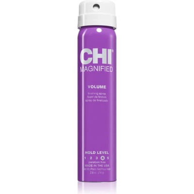 CHI Magnified Volume Finishing Spray лак за коса с екстра силна фиксация силна фиксация 74 гр