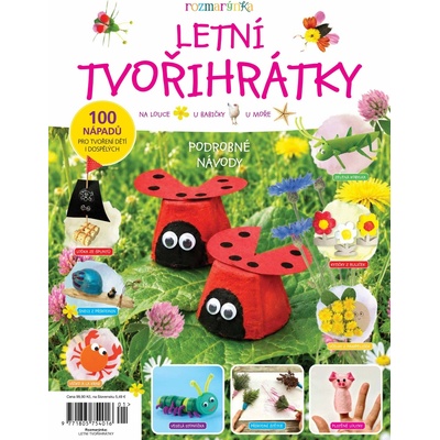 Letní Tvořihrátky - 100 nápadů pro tvoření dětí i dospělých