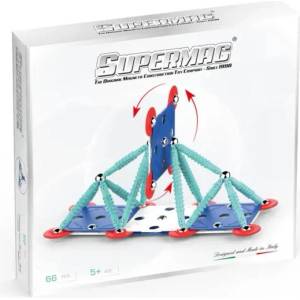 Supermag магнитен строителен комплект Dynamic 66 бр (0422)