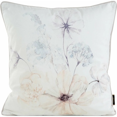 Takoy PREMIUM obojstranná z mäkkého zamatu s motívom kvetov a lemovkou po okrajoch-HF-457989 45 x 45 cm