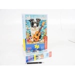 Castorland Puzzle 100 B-111268 Collie, Guitar and the Sea