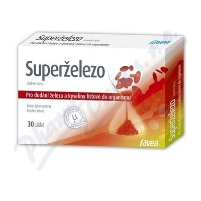 Favea Superželezo 30 tablet