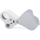 Verk 09110 Skladacia mineralogická lupa LED 30x/60x