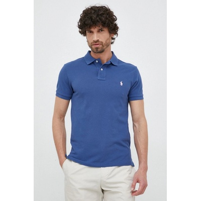 Polo Ralph Lauren polo tričko tmavomodré