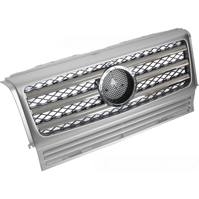 Predná maska Mercedes G-Class W463 90-12 CL Style Silver-Chrome