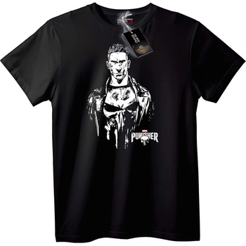 NOONEBRAND Тениска Punisher - Marvel Герой - 2XL, White
