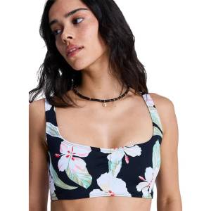 Roxy Essentials PT Bralette bikini top - Black (Anthracite Spring Charming)