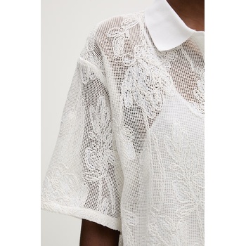Isabelle Blanche тениска с яка дамска памучна (IS26SS.C162.T016)