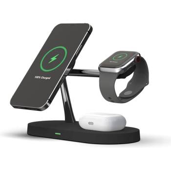 Безжично зарядно TECH-PROTECT A12 3in1 Magnetic Magsafe Wireless Charging Station