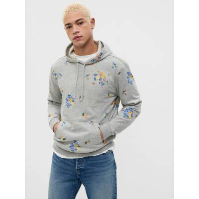 GAP Суитшърт с цветен мотив и логото GAP GAP | Siv | МЪЖЕ | S