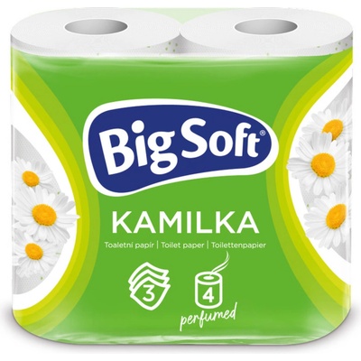Big soft Kamilka 3-vrstvý 4 ks