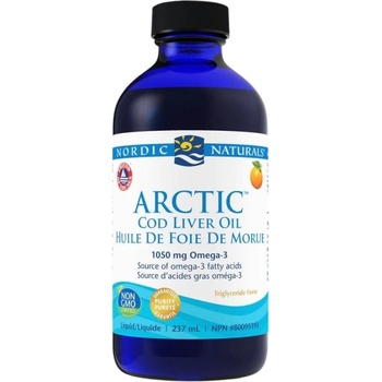 Nordic Naturals Arctic Cod Liver Oil 1060 mg [237 мл] Портокал