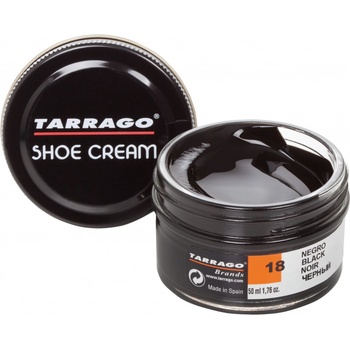 Tarrago Barevný krém na kůži Shoe Cream 18 Black 50 ml