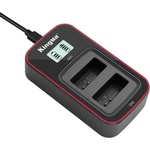 KingMa Двойно LCD USB Зарядно за LP-E12 Батерии Canon EOS M50 M200 100D Зарядно за батерии