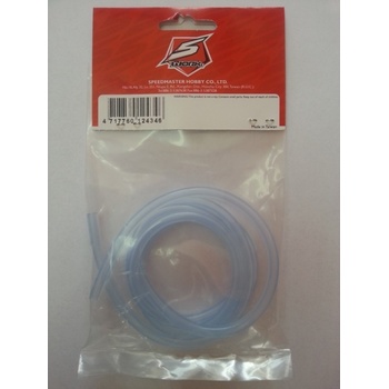 SWORKz transparentní modrá palivová hadička 2,4x5,5 mm 1000mm