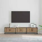 vidaXL ТВ Единици 210 x 35 x 41 см Дъб (3402501)