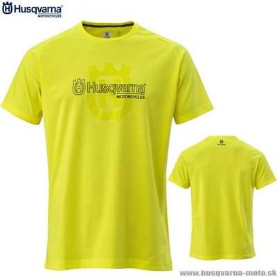 Husqvarna tričko Origin tee yellow