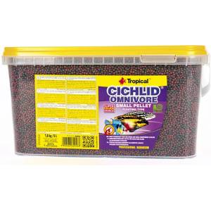 Tropical Cichlid Omnivore Small Pellet 5 L / 1, 8 kg