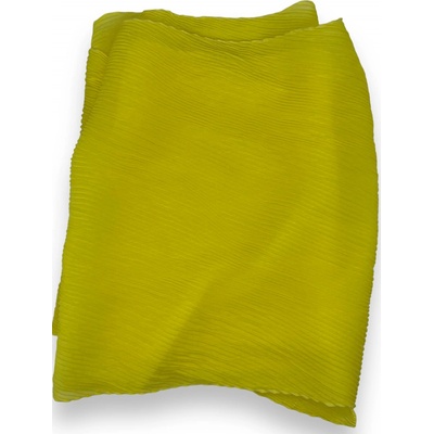 Fashion dámský šátek žlutý
