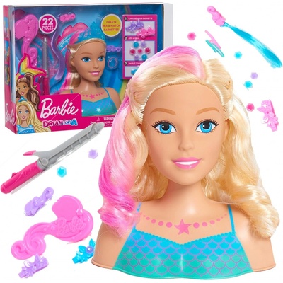 Barbie Dreamtopia česací hlava 27 cm