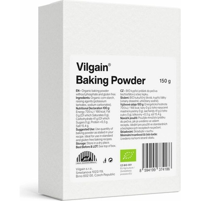 Vilgain kypriaci prášok Bio 150 g