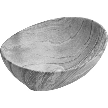 Mexen Elza настолна мивка 40 x 33 см, сив камък - 21014096 (21014096)