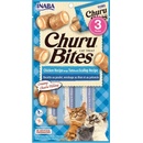 Inaba Churu Bites Cat Kura s tuniakom a hrebenatkou 3 x 10 g