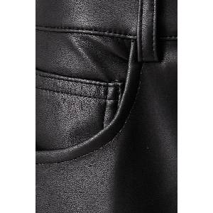 Karl Lagerfeld Jeans пола от имитация на кожа (B4W12011)