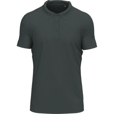 Stedman polokošile Polo clive strečová krátký rukáV pánská COT05964014601-slate grey