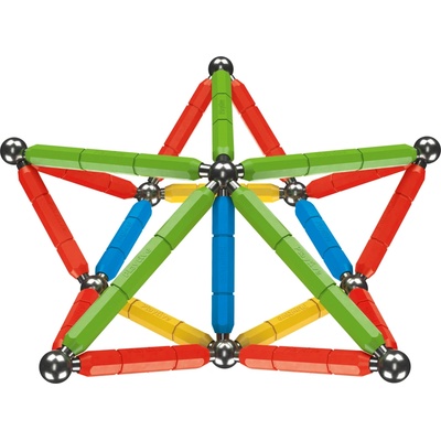 Playtive Magnetická stavebnice (barevná)