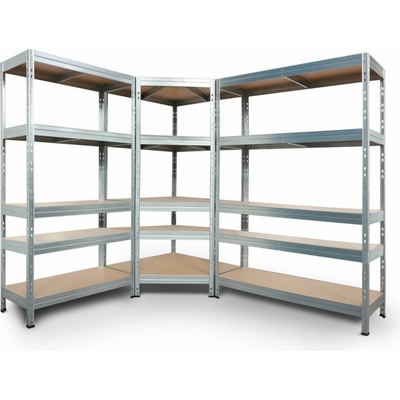 AR Shelving Rohový regál Rivet (180x180x210x45 cm) (100396453)
