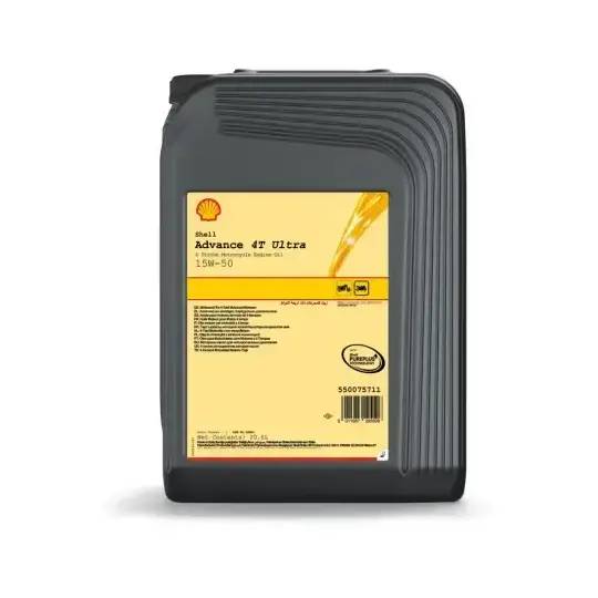 Shell Advance 4T Ultra 15W-50 20 l od 3 594 Kč - Heureka.cz