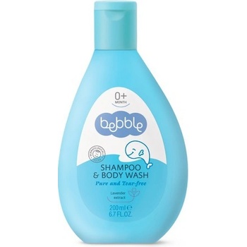 Bebble Dětský šampon a mycí gel s levandulí 200 ml