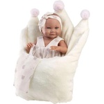 Llorens 73814 NEW BORN МОМИЧЕ - реалистична бебешка кукла с цяло винилово тяло - 40 см (4-73814)