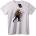 NOONEBRAND Тениска Gloria Действие - 2XL, White